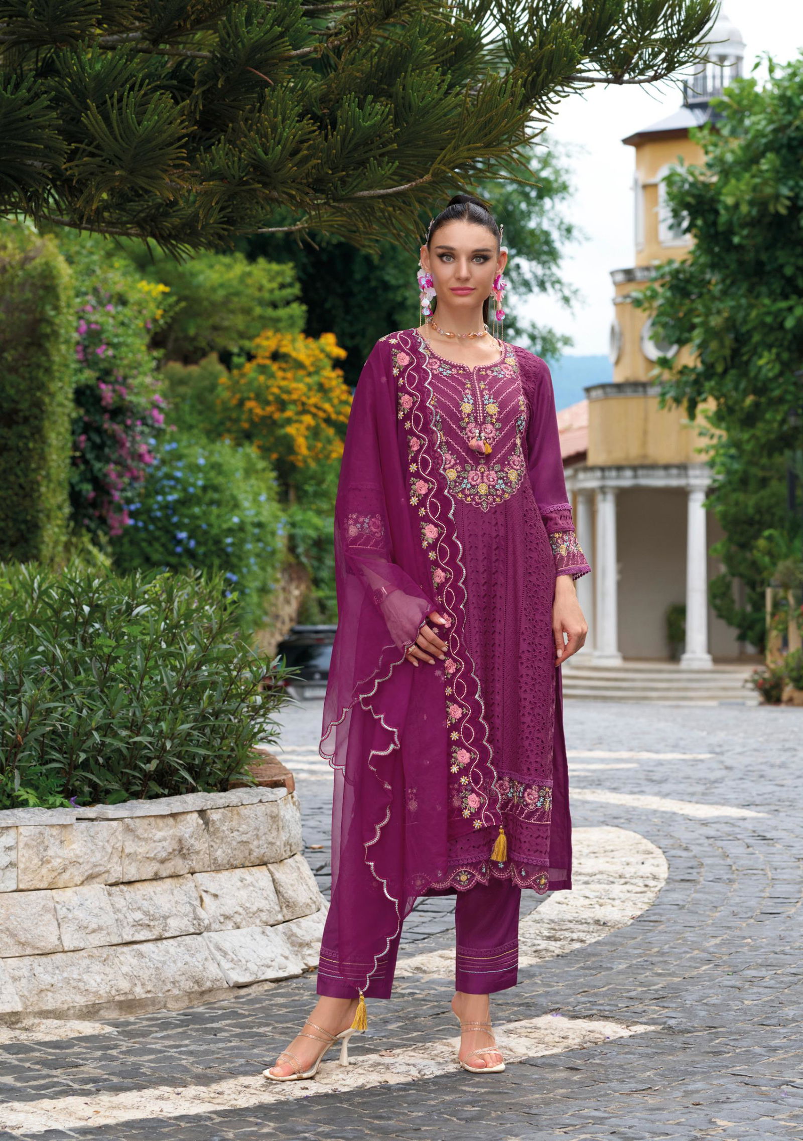 Safarnama Vol 5 By Kailee Viscose Muslin Designer Readymade Suits Wholesale Shop In Surat